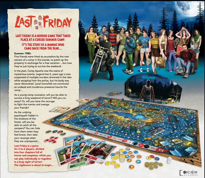 Special Pre-Order For Friday The 13th Themed Board Game 'Last